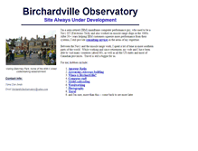 Tablet Screenshot of birchardvilleobservatory.org